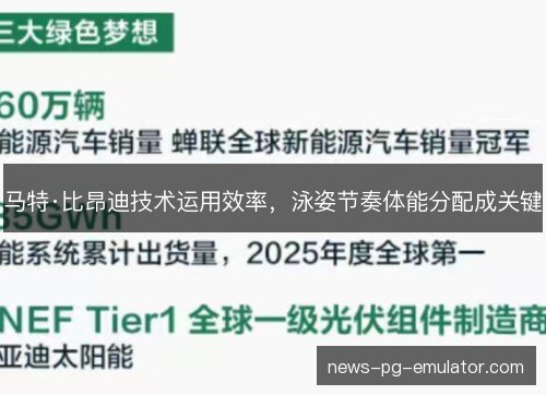 马特·比昂迪技术运用效率，泳姿节奏体能分配成关键